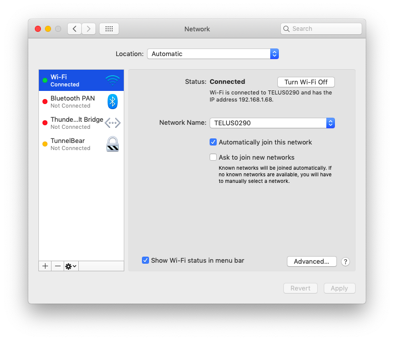 clear cache on mac for wifi access points