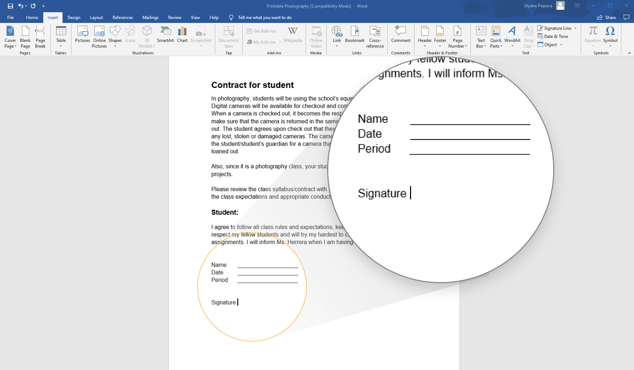 electronic signature for microsoft word 2016 mac
